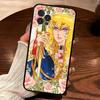 Классическое аниме Роза Версаля Чехол для телефона для iPhone 17 Air 16 15 14 13 12 11 Pro Max 16 15 14 Plus Мягкий чехол из ТПУ