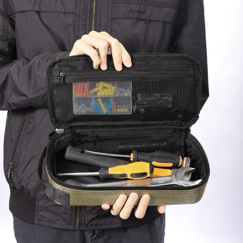 Heavy Duty Utility Organizer Case Small Size Tool Pouch Tool Bag Motorcycle Maintenance