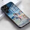 Чехол для телефона A-Aya T-Takano Art для Samsung S26 S25 Edge Ultra S23 S22 S21 S20 Ultra Plus S24 Fe A54 A53 A25 Стеклянная крышка