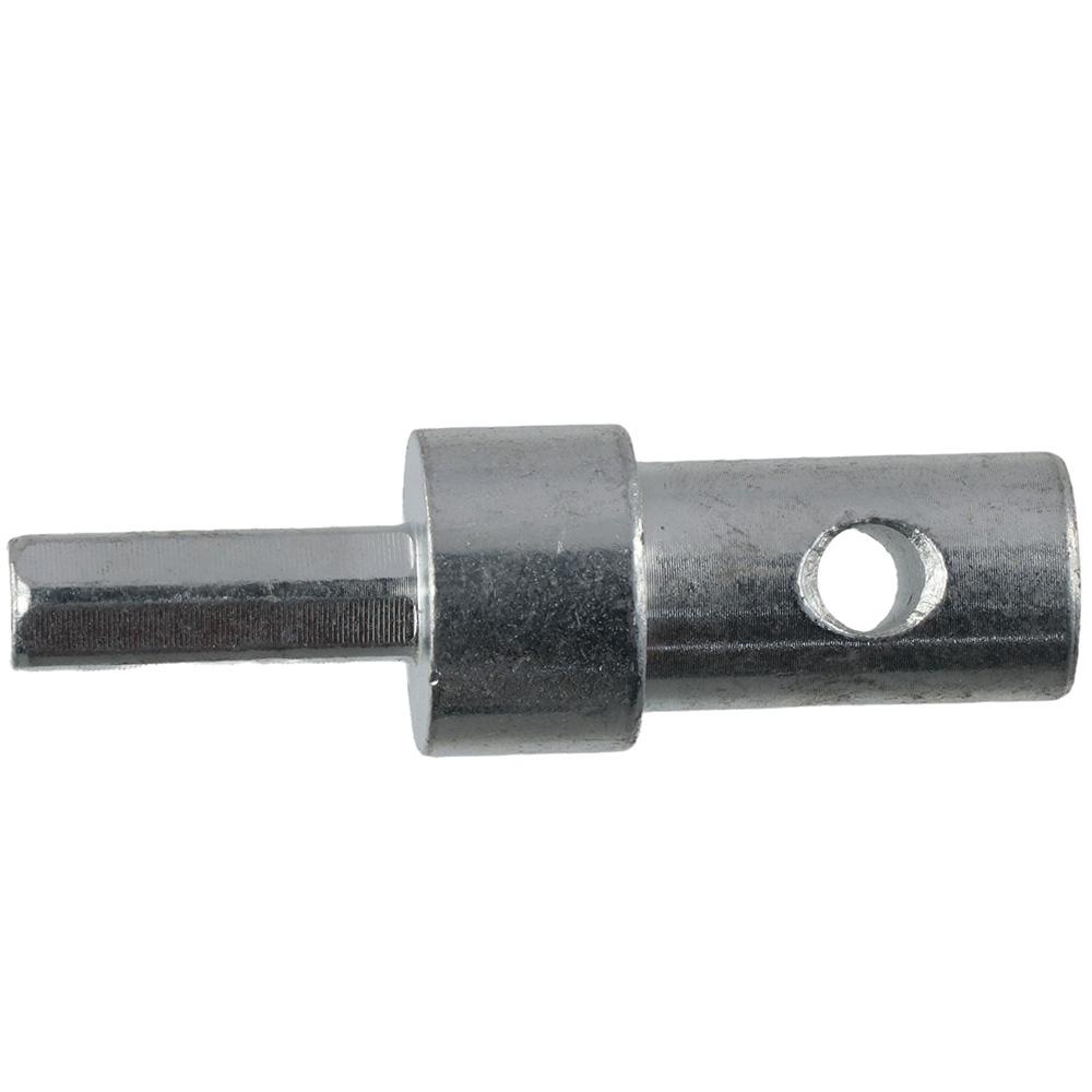Silver Ice Drill Bit Adapter Stainless Steel Hexagonal Shank Adapter Worker