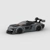 Техническая Скорость MOC Автомобиль Город Супер Ралли Автомобиль Строительные Блоки Кирпичи Украшение Ретро Винтажные Игрушки Для Детей Взрослых Подарки на День Рождения