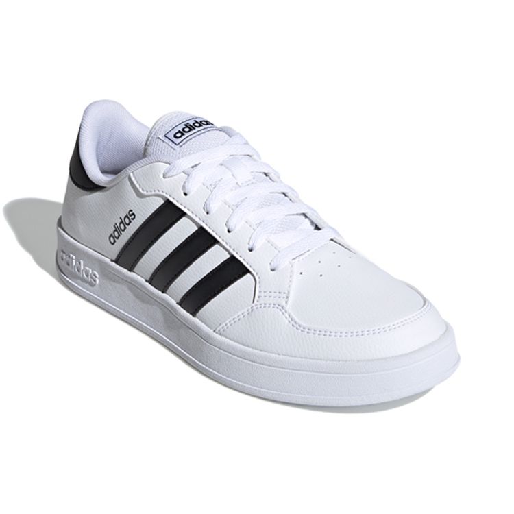 Adidas Breaknet White Black Мужские кроссовки Core-Black Cloud-White FX8707