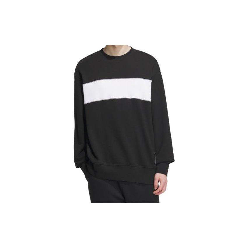 adidas Толстовки Унисекс Черные С Круглым Вырезом Умеренные Другие IT6398