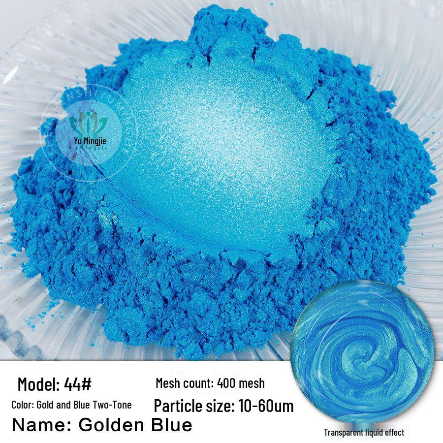 120 Color Chameleon Pearlescent Mica Powder for Epoxy Resin, Paint, and Watercolor