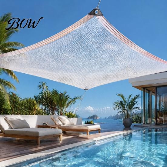Durable Shade Net White Cloth for Garden, Plant Sun Protection Cover, Mesh Tarp Outdoor Fabric with Grommets, Sunshade Outdoor, Greenhouse,