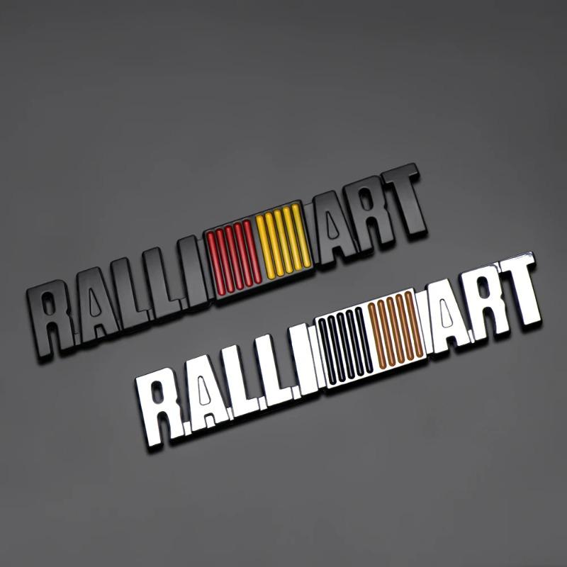 3D Металлическая Наклейка-Эмблема Решетки Радиатора RALLlART Для Кузова Автомобиля, Багажника Lancer Outlander Ralliart Eclipse