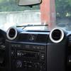 Красный Для Land Rover Defender 90 110 130 04-18 Центральная консоль автомобиля Декоративная накладка на вентиляционное отверстие кондиционера Аксессуары для интерьера автомобиля