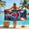 Sydney Roosters Fashion Beach Towel Portable Soft Quick Dry Towel For Swimming Camping Holiday Use