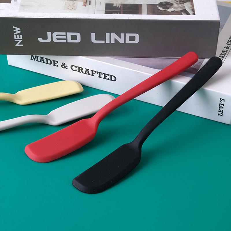 19 см силиконовая лопатка кремовая термостойкая антипригарная ложка кухонные принадлежности и инструменты для выпечки
