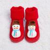 Newborn Baby Boys Girls Christmas Floor Socks Anti-Slip Baby Step Socks