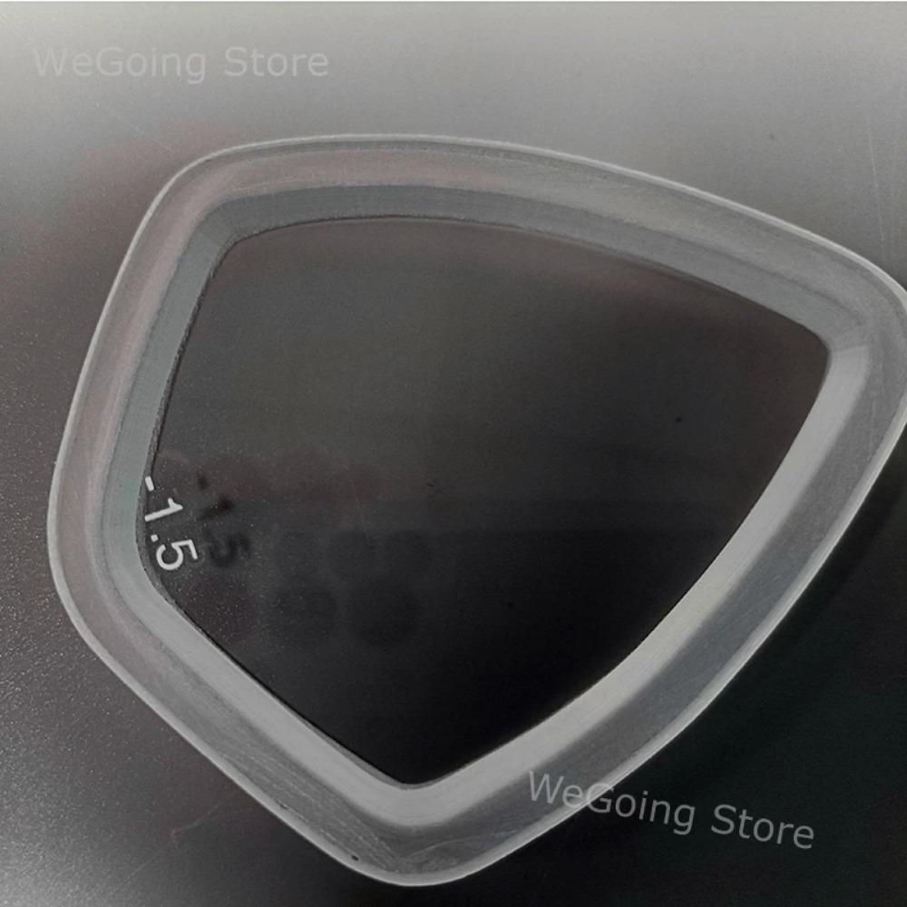 Маска для подводного плавания с малым объемом, оптическая, для близорукости, настраиваемые линзы по рецепту, очки для дайвинга, диапазон диоптрий от -1.5 до -6.0