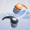 1 Pair Silicone Noise Reduction Earplug Waterproof Soft Comfort  Ear Protector Plugs Earplugs for Travel Work Sleep Swimming