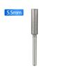 4mm  4.8mm  5mm  Aluminum Oxide Grinding Heads  For grinding gasoline and electric saw chains  Silver  6pcs 4.0mm+4.8mm+5.5mm*2