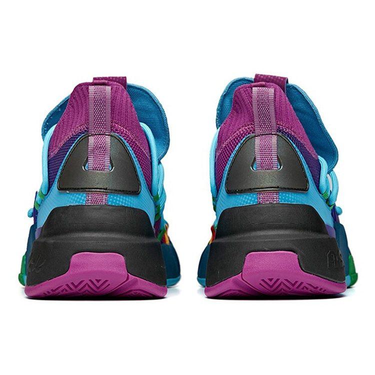 Anta Player 3 Comfortable Slip Resistant Cushioning Abrasion Resistant Low top Performance Basketball Shoes Men's 912031657-4