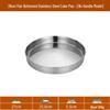 Lainuo Stainless Steel Flat Bottom Round Tray