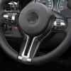 Car Styling For BMW M2 M3 M4 M5 M6 X5M X6M F80 F82 F87 Carbon Fiber Steering Wheel Buttons Decoration Frame Covers Stickers