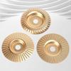 1/3Pcs Wood Carving Disc Set Rustproof High Durability Universal Grinding Wheel Shaping Discs Woodworking Angle Grinder Attachment