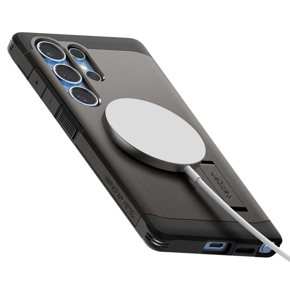 Spigen Tough Armor Magsafe Galaxy S25 Ultra Gunmetal