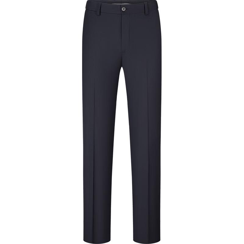 Qipai Men's Wrinkle-Free Slim Fit Business Casual Suit Pants
