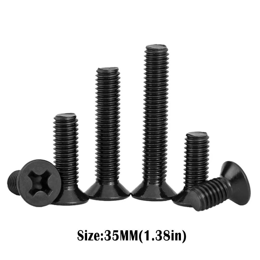 20 шт. винтов M4 с плоской головкой из нержавеющей стали с потайной головкой Новые машинные винты