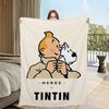 Cozy Warm Soft Plush Throw Blanket  Perfect Cartoon Gift for Living Room Bedroom Office and Sofa