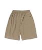 CARGOBROS Nylon Pintuck Bermuda Cropped Pants (Beige)