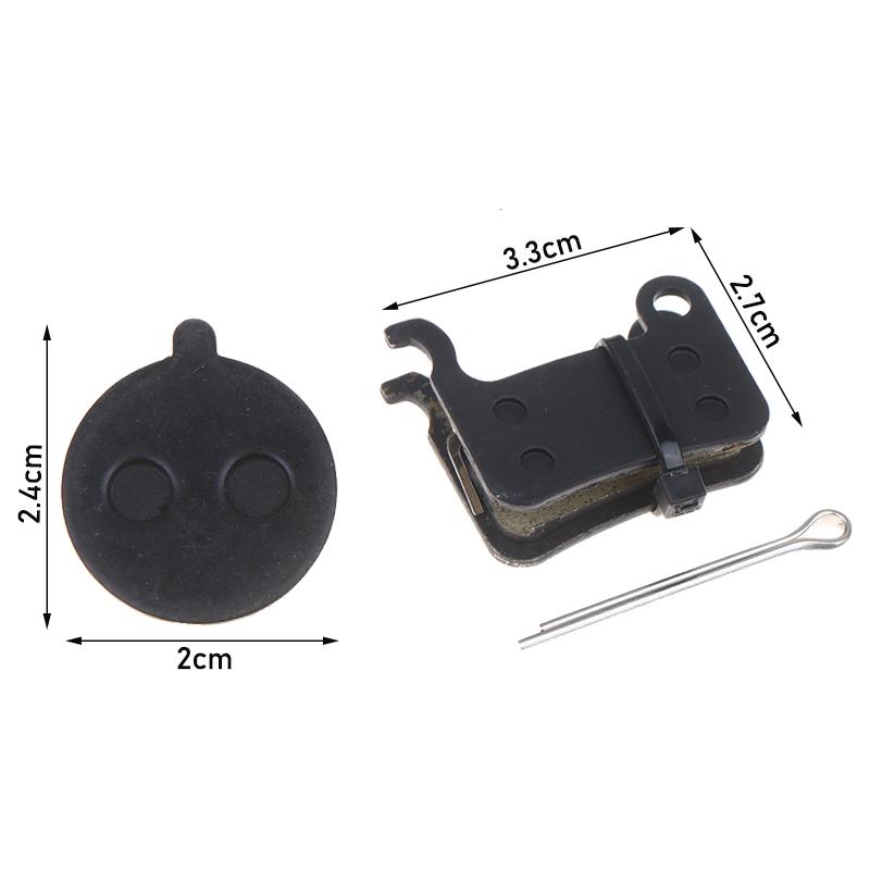 ZT3 Pro Scooter Front Rear Wheel Brake Pad Disc Brake Pads Semi Full Metal Wear Resistant Heavy Duty for E Scooter