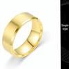 Европейское и американское матовое мужское кольцо из титановой стали - Ювелирные изделия из нержавеющей стали