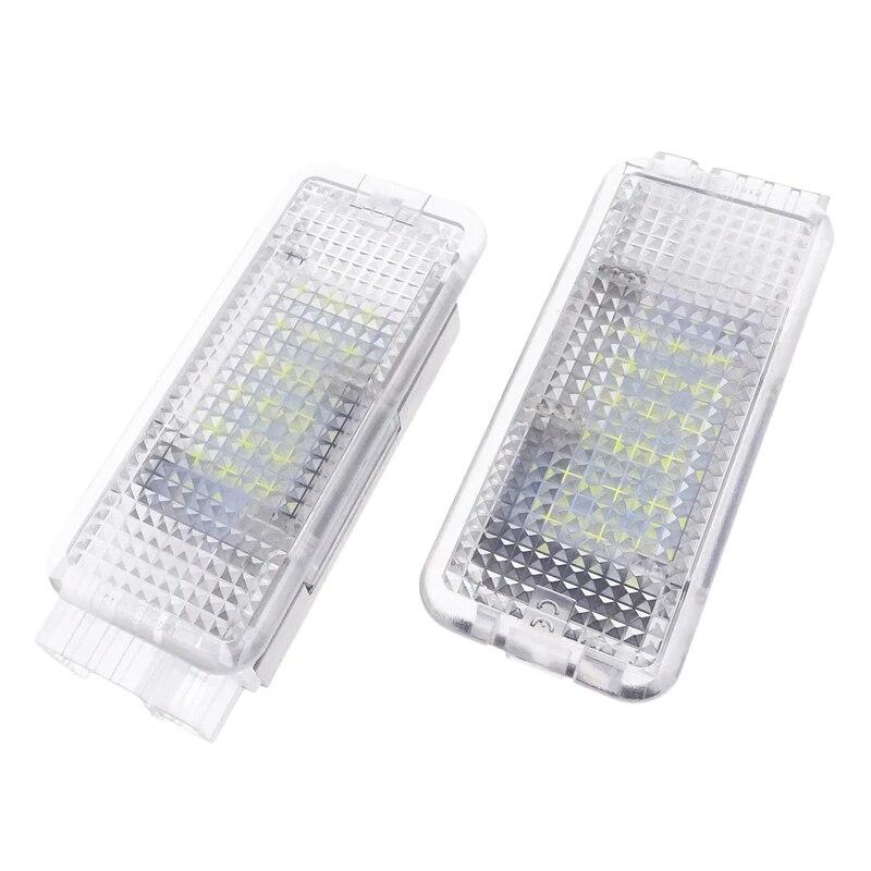 1 пара автомобильных светодиодных внутренних ламп 12 В, светодиодная лампа для перчаточного ящика, лампа багажника для Peugeot 206 207 306 406 307 406 407 607 806 308 3008