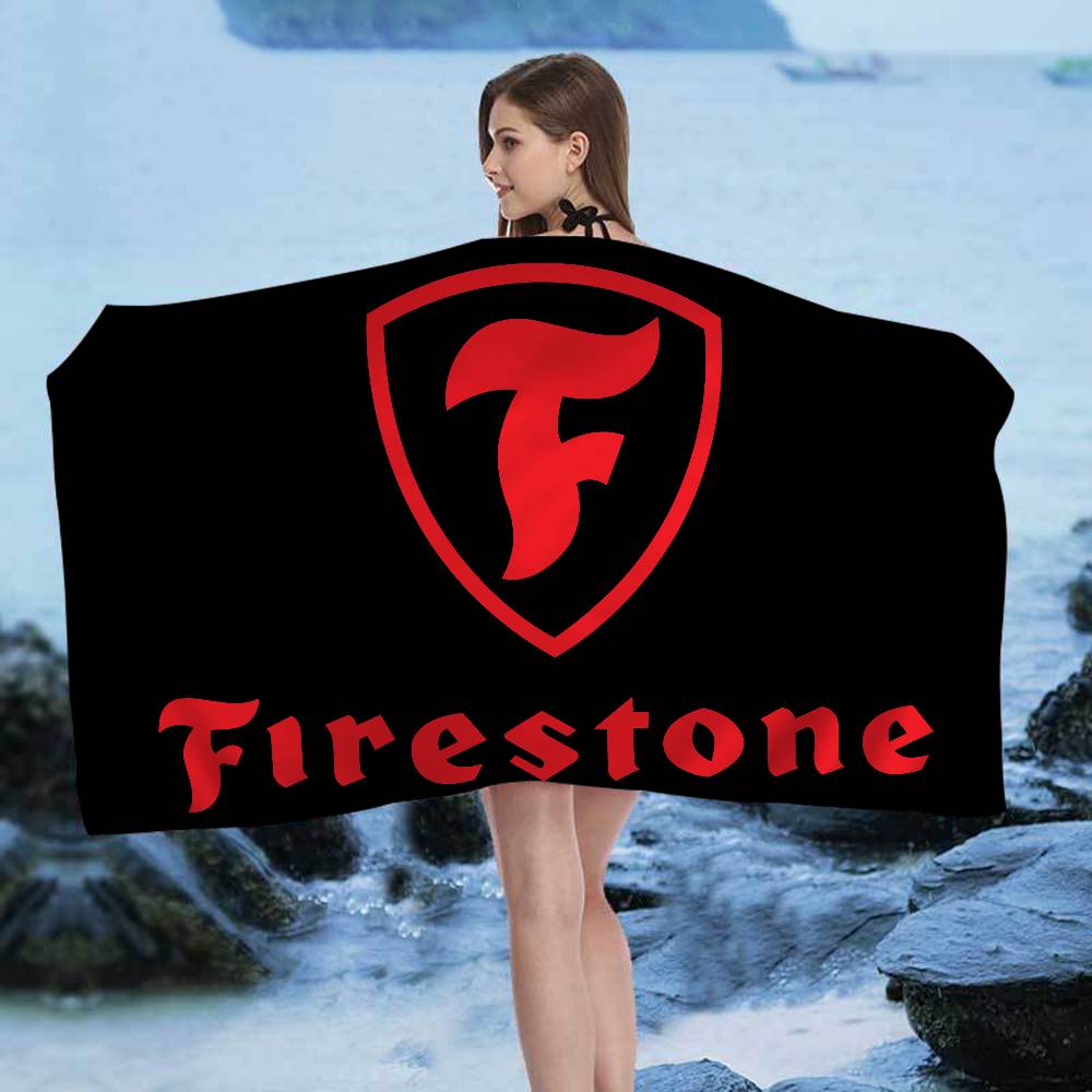 F-FirestoneS Мотоциклетное пляжное полотенце из микрофибры Впитывающее Быстросохнущее Мягкое для йоги, плавания, курорта, альпинизма
