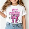 2026 New Funny 67 Brainrot Girls T Shirts for Baby Six Seven Brain Rot T‑Shirt Party Tshirt for Girl Woman Tops Tees