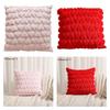 2Pcs Plush Pillow Covers Multipurpose Compact Supplies Pillowslip Throw Pillow Cover for Bed Bedroom Living Room Chair Couch