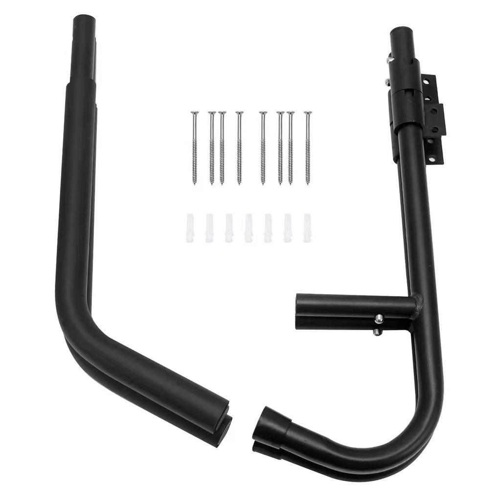 Wall Mount Kayak Paddle Storage Rack 90° Rotatable Kayak Hanger Folding Kayak Wall Mount Bracket