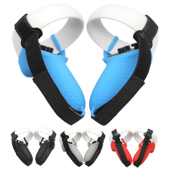 Полузакрытый силиконовый ремешок-крышка для Oculus, регулируемый на запястье, ручка Quest 2