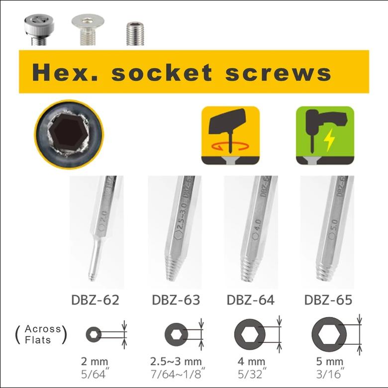 Multifunctional Pliers for Removing Damaged Screws Ø 3-9.5 Pz58 Engineer