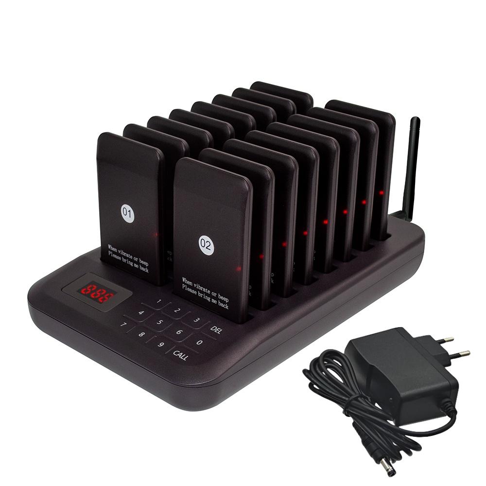 Restaurant Coasters Wireless Pager Buzzer Vibration Bell Calling System For Coffe Coffee Fast Food Pagers Order Receiver