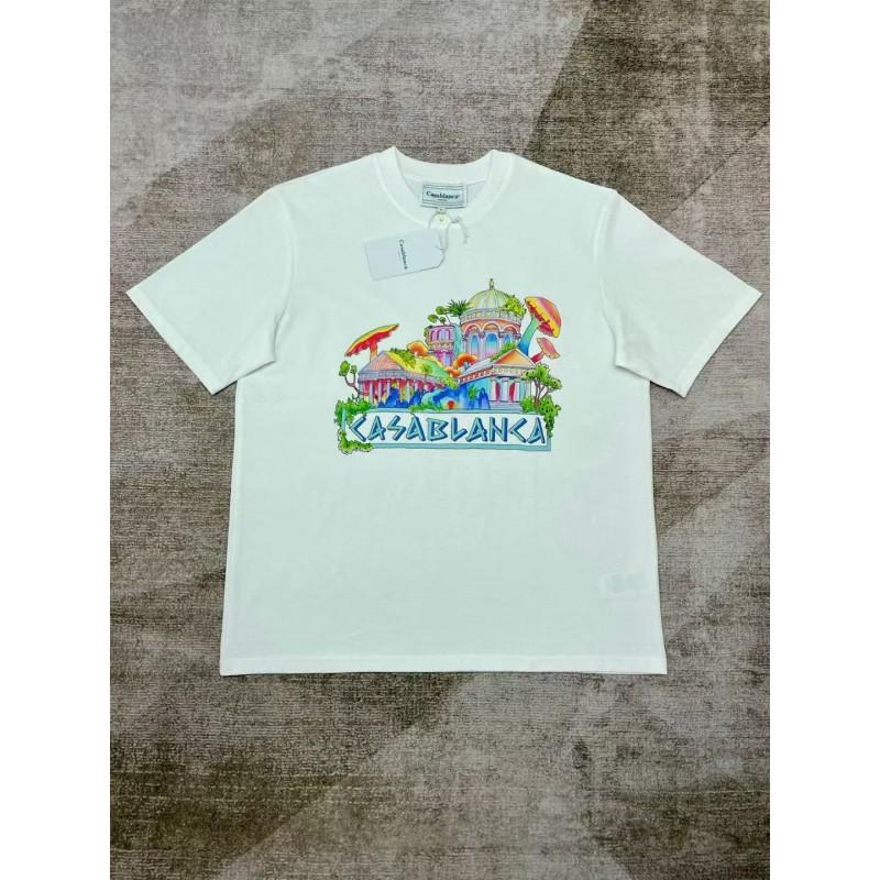 230g Cotton Short Sleeve T Shirt Men Women Casual Streetwear Loose Fit Round Neck