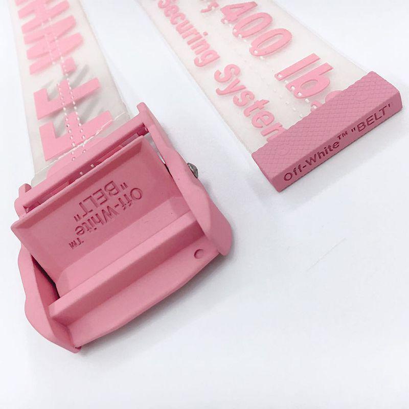 Прозрачный промышленный ремень-стропа, подтвержденная версия - Модный мужской аксессуар для высокой моды