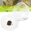 2PCS Aquarium Shrimp Feeding Dish Bowls  Acrylic Fish Tank Feeder Round for Pet Turtle