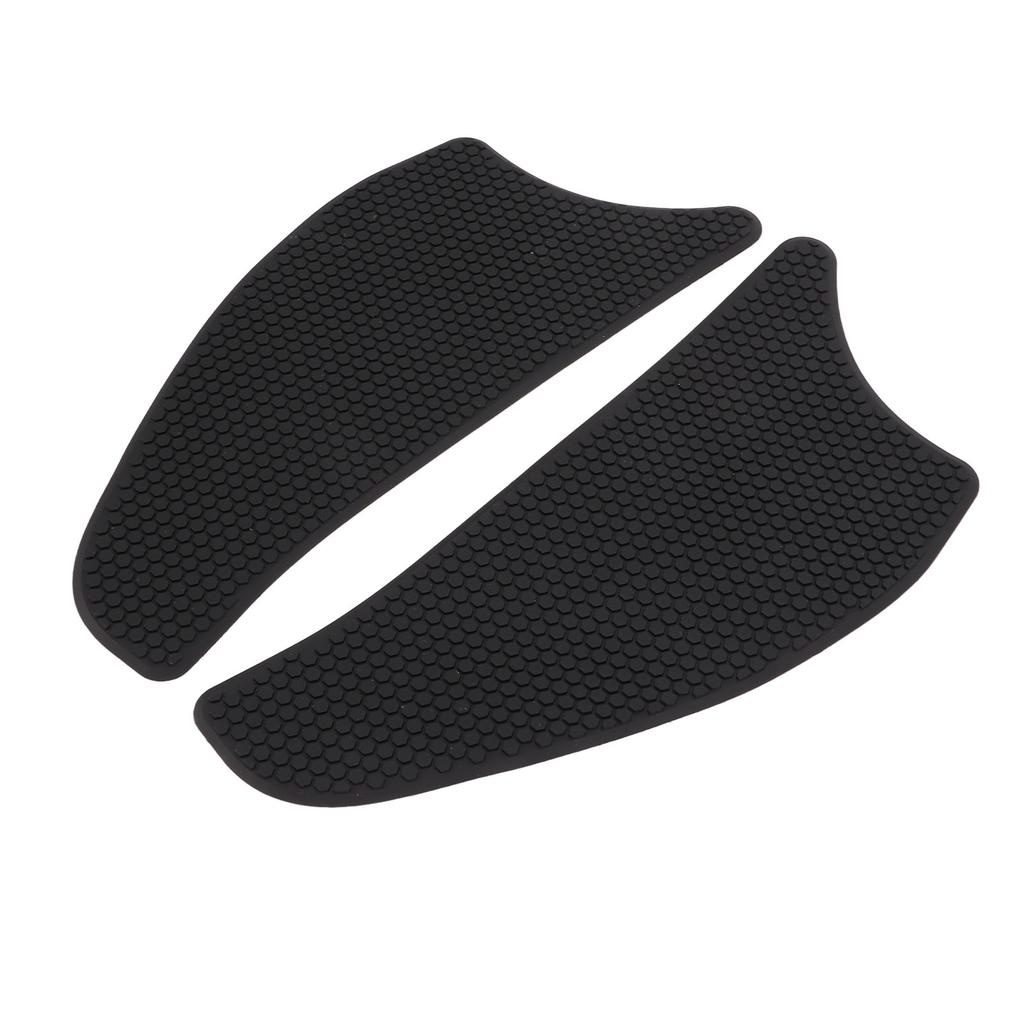 2 шт. резиновые накладки на бак, боковые накладки для коленей, защита от скольжения, мотоциклетные, для тюнинга, замена для VERSYS1000Черный