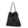 European and American retro five-pointed star willow chain women's bag fashionable women's large-capacity shoulder oblique span portable women's bag