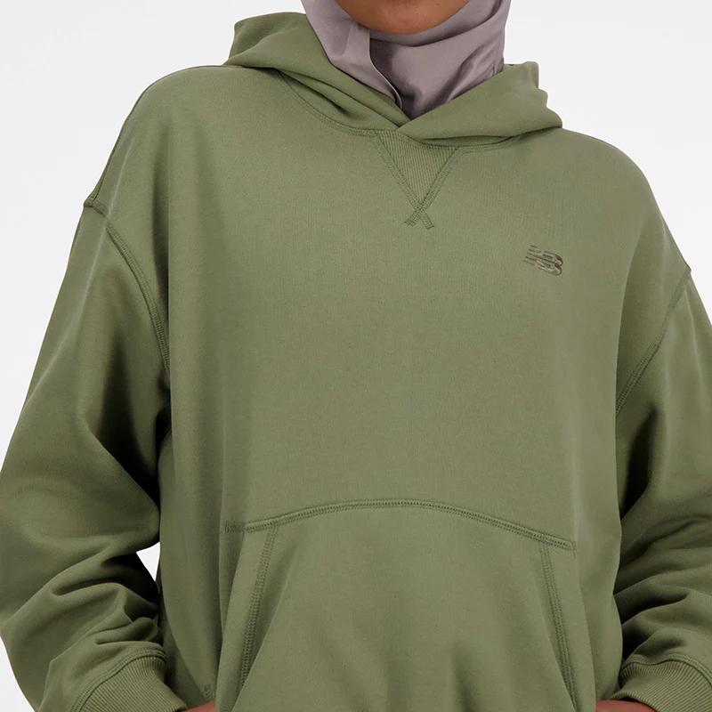 Women's Sweatshirt New Balance Sweatshirt Women's Dark Green
