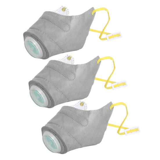3 Pcs Reusable Dog Air Filter Muzzle Adjustable Anti Dust Dog Face Cushion