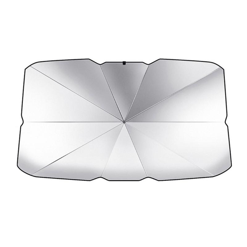 Car Windshield Sun Shade UV-Rays and Heat Sun Visors Protector Foldable Reflector Umbrella,Small/Large