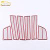 17 K2 Car Window Bright Stainless Steel Anti-Scratch Decorative Strips - Glass Body Accessories