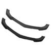 3PCS Front Bumper Lip Spoiler Scratch Resistant Bumper Lip Chin Splitter Kit Replacement for Benz C‑