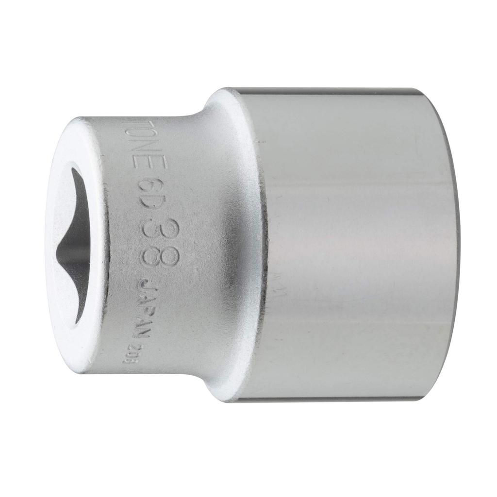 TONE 12-Point Socket 6D-38, 38 mm, 19.0 mm (3/4-inch) Drive
