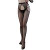Sexy Lingerie Lace Transparent Sling Net Stockings Black Sexy Free Off Waist Fishnet Stockings Non  Garter