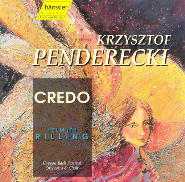 CD MILAGR VARGAS, THOMAS QUASTHOFF, KR - Penderecki;Credo CD98311 Hänssler Classi 1998 Germany Classical Used
