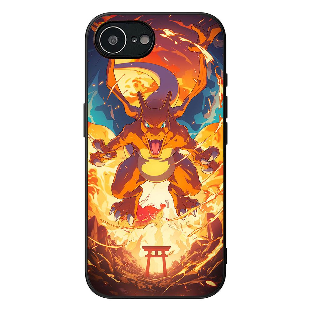 Cute P-Pikachus Charmander P-Pokemons Phone Case for Xiaomi Redmi Note 12 11 10 A3 Pro 10A 10C 12C Note12 5G Protective Cover